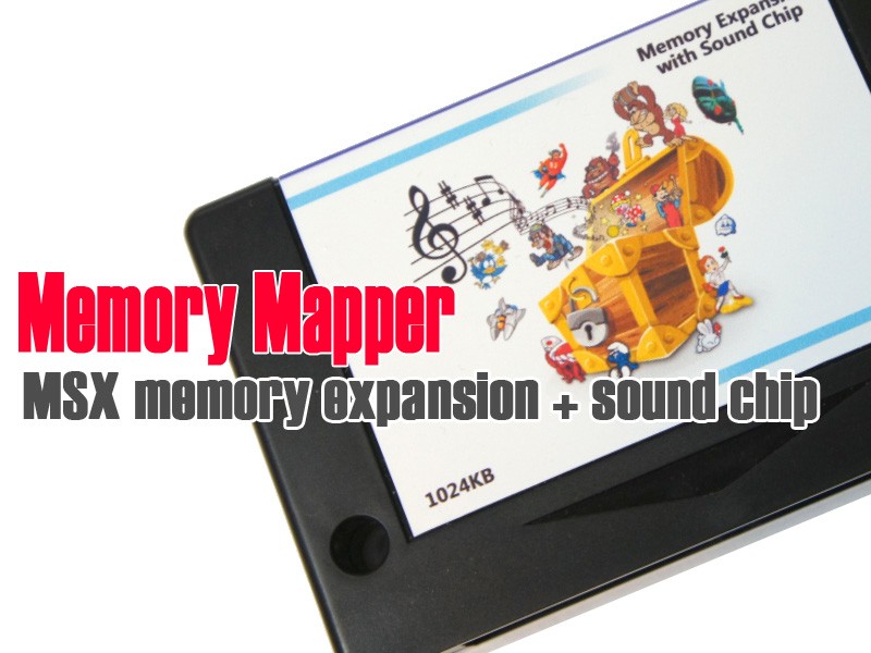 Musical Memory Mapper for MSX